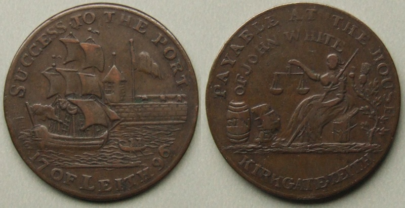 Leith, 1796 halfpenny token D&H 59